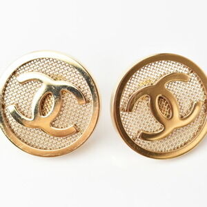CHANEL Gold Earrings